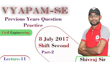 Vyapam-Sub Engineer Previous Year MCQ Practice Session By Shivraj Sir| Navigate Institute|Lecture-11