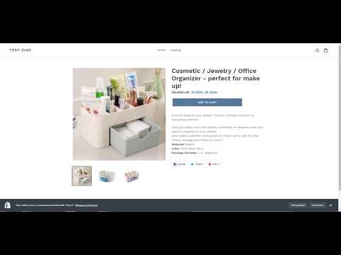 رفع منتج يدوي على متجر شوبيفاي