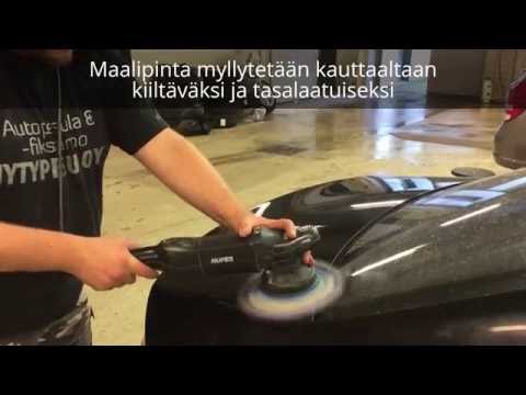 Video: Paljonko auton maalin kiillotus maksaa?