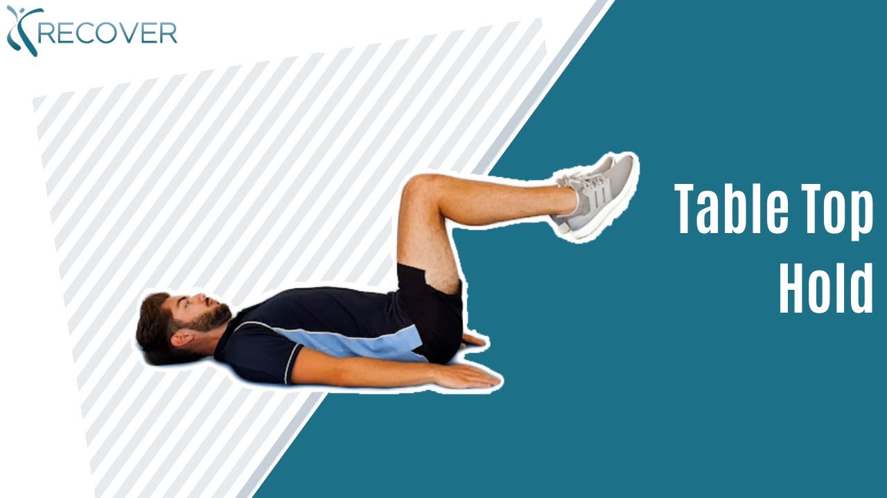 Exercise Guide Tabletop Hold YouTube