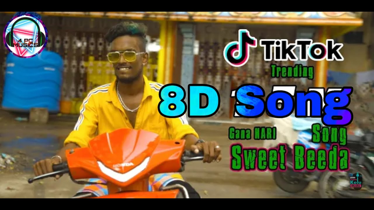 14  Sweet Beeda Song  8D Song  4 pc Musics  Gana Hari  Tamil Gana Trending
