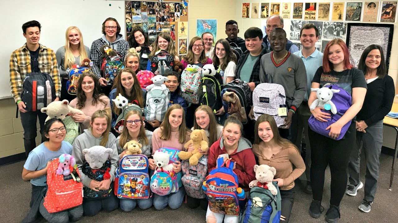 Urbandale High School Students Spearhead Program To Support Children