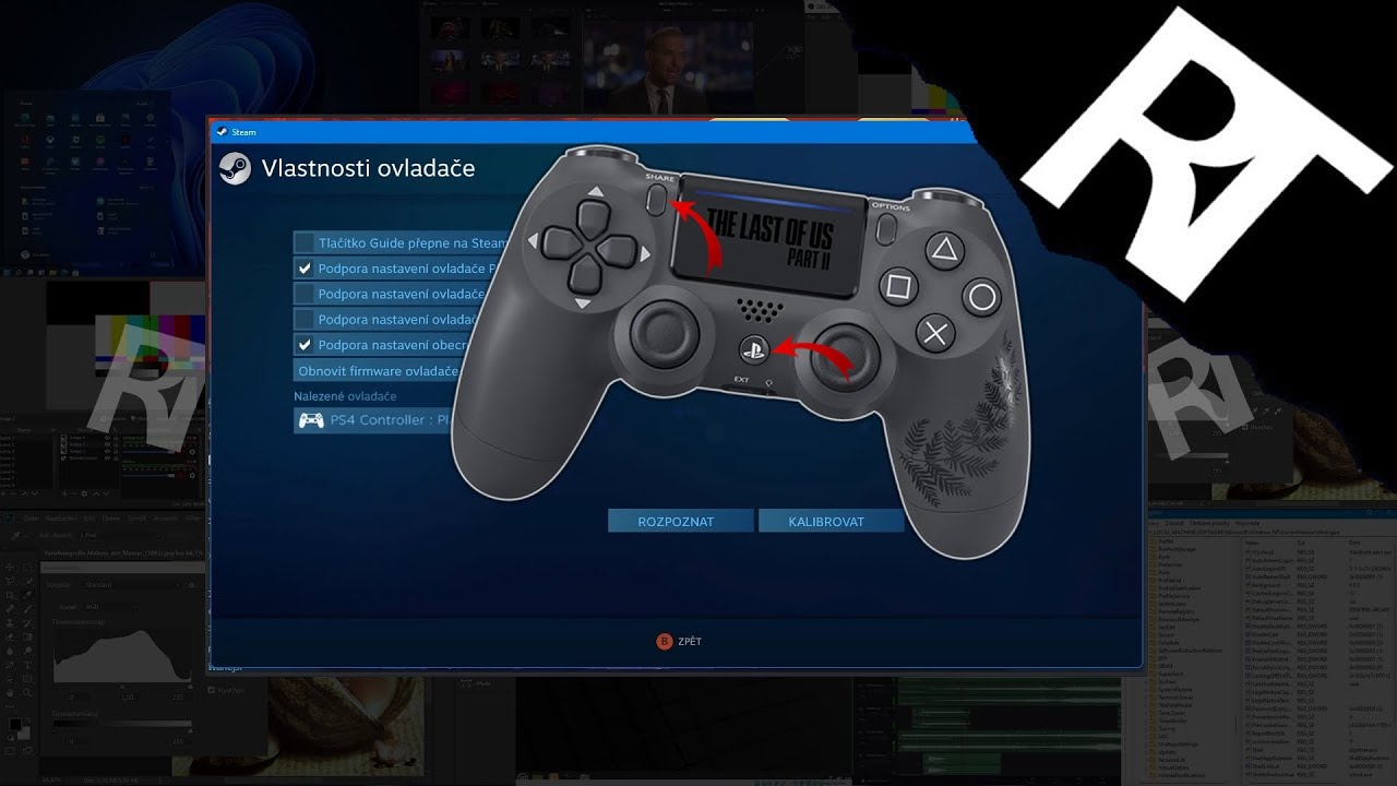 Jak připojit PS4 ovladač k PC (jednoduše) - Jak propojit ps4 ovladač s PC -  připojení PS4 (tutoriál) - YouTube