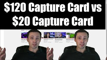CamLink vs $20 Capture Card