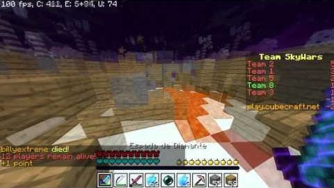 Hacker23# Super_Menno & Super_Jonna#CubeCraft Team SkyWars