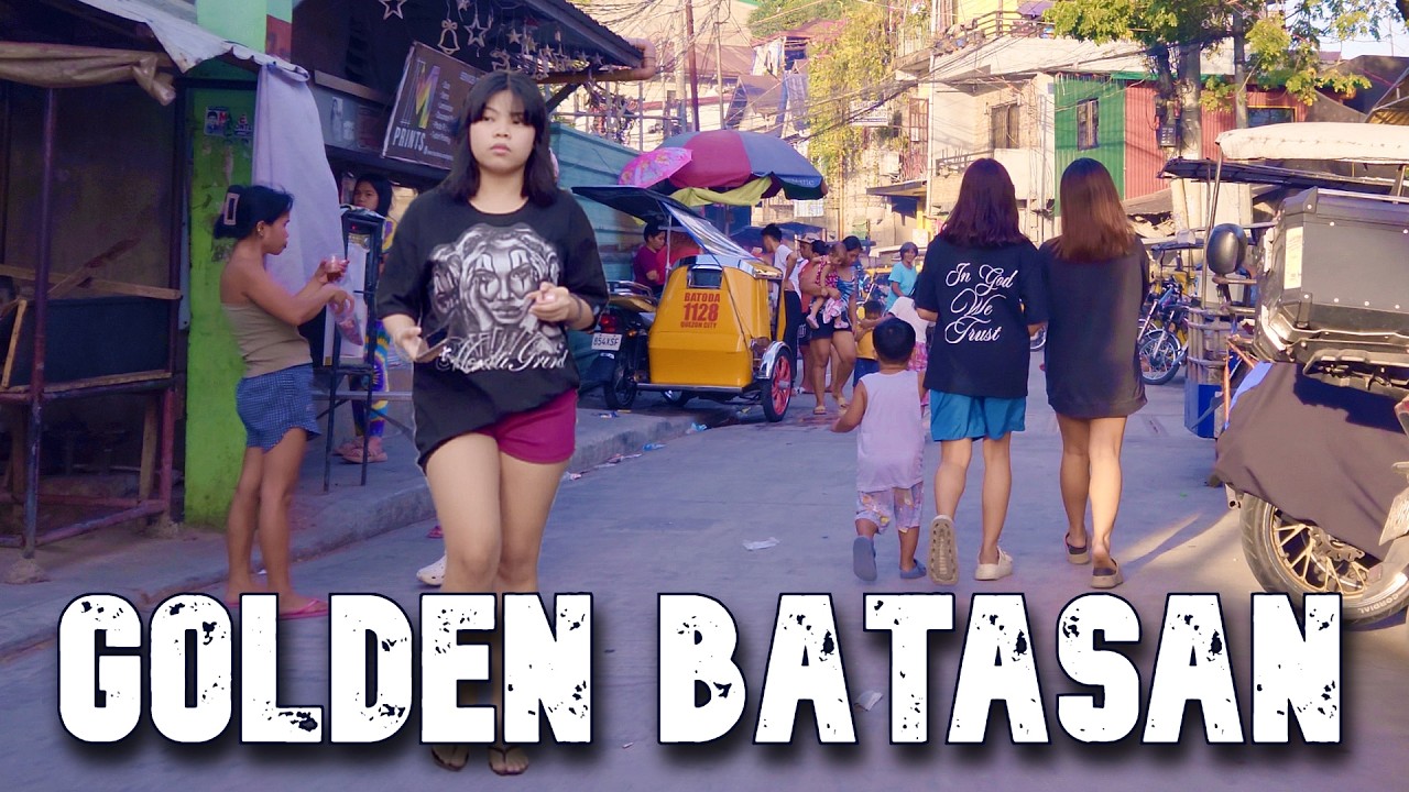 Batasan’s Quiet Backroads | Where Daily Life Slips Between the Main Streets [4K] 🇵🇭