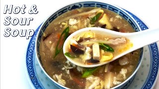 Hot and Sour Soup - Top 10 Chinese Recipe 酸辣汤