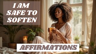 I Am Safe to Soften 🌸 | Nervous System Reset Affirmations for Soft Girls screenshot 1