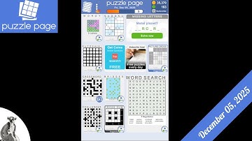 Puzzelpagina Dagelijks - 5 december 2025