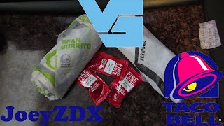 Bean Burrito w/ Rice VS Cheesy Bean & Rice Burrito
