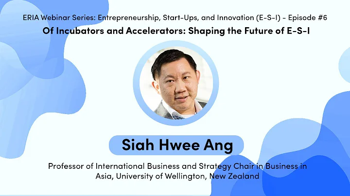 ERIA | CAPEs' Siah Hwee Ang Shares Experience in M...