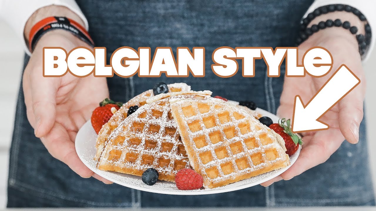 Homemade Belgian Waffles Recipe