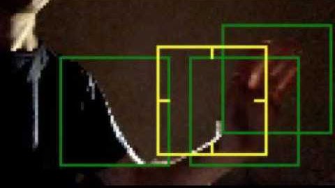 First hand recognition test under bad light conditions