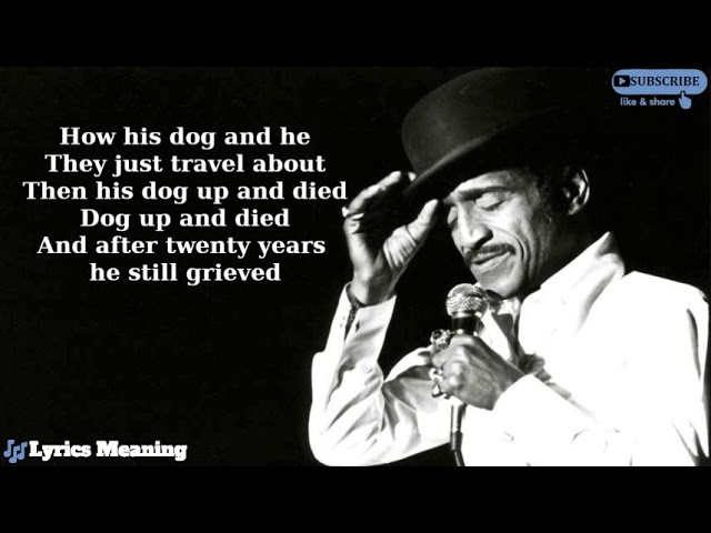 Sammy Davis Jr - Mr  Bojangles | Lyrics Meaning class=