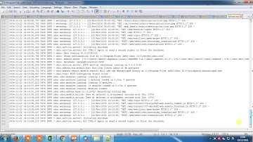How to find Odoo config & log file in Windows 7