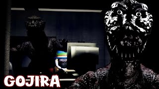 4 Idiots Attacked By Godzillas Special Brother | Roblox Gojira