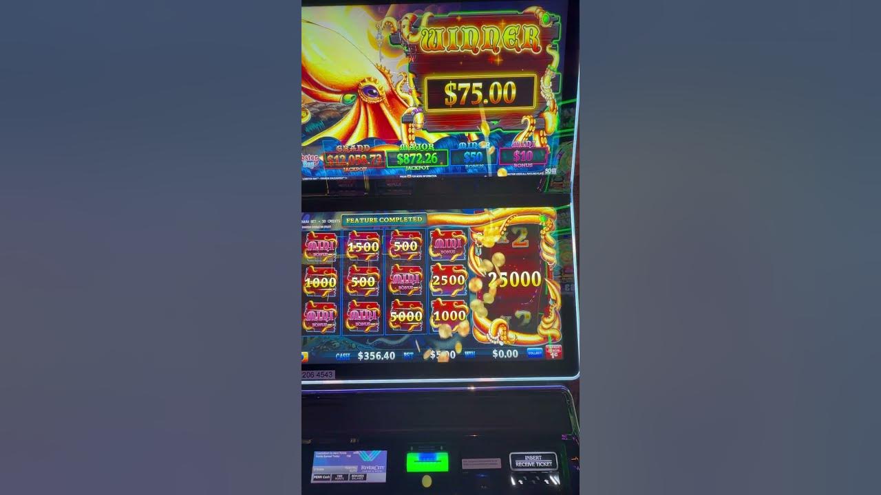 KRAKEN THE BANK ON MAX BET PENNY #slot #casino #gambling #gamble - YouTube