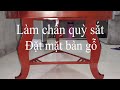 HƯỚNG DẪN Làm chân bàn quỳ bằng sắt 1