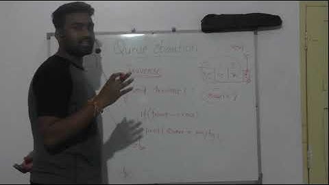 "QUEUE TRAVERSE OPERATION " IN DATA STRUCTURE