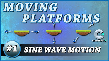 Construct 3 Tutorial #1 - Moving Platforms - Sine Wave (vertical, horizontal, diagonal)