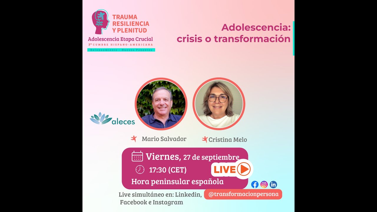 Directo Mario Salvador - Cumbre Adolescencia Etapa Crucial - YouTube