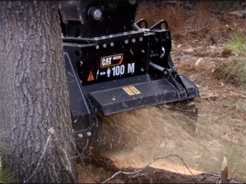 Cat® Mini Excavator Mulcher Overview