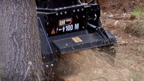 Cat® Mini Excavator Mulcher Overview