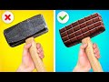 YUM! SNEAK CANDIES INTO CLASS || Crazy DIY Ways And Fun Food Sweets! Snacks Hacks By 123 GO! BOYS