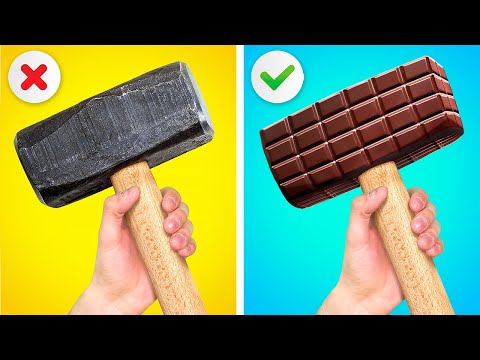 YUM! SNEAK CANDIES INTO CLASS || Crazy DIY Ways And Fun Food Sweets! Snacks Hacks By 123 GO! BOYS