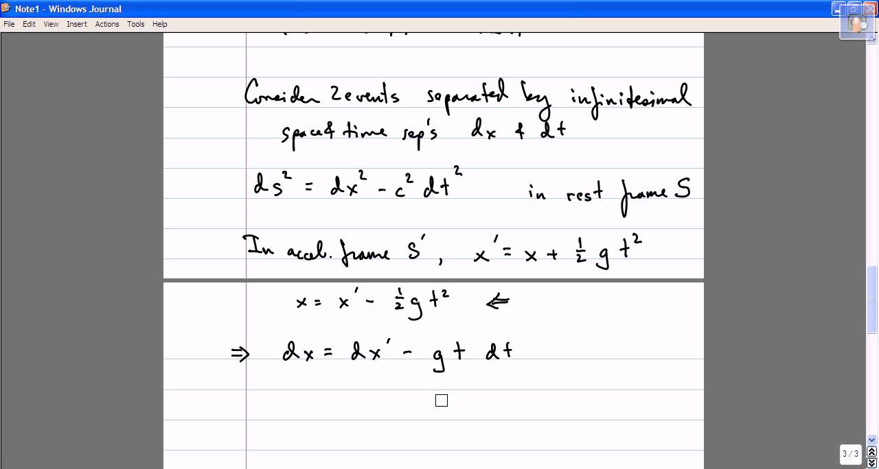 Modern Physics, Lecture 19:  General Relativity. The Equivalence Principle.