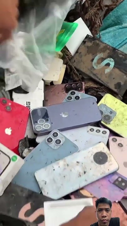 Mencari iPhone di tempat sampah
