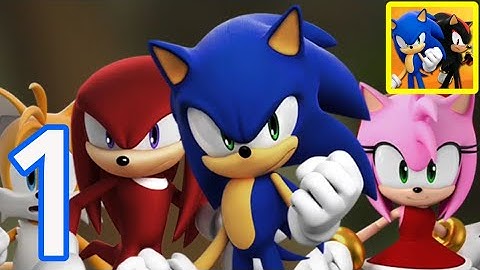 Sonic Dash - Gameplay Walkthrough Part 1 - Trailer (iOS, Android)