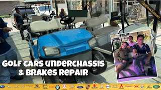 Golf Cars Underchassis & Brake System Check & Repair / Replace | Back to Smooth Ride