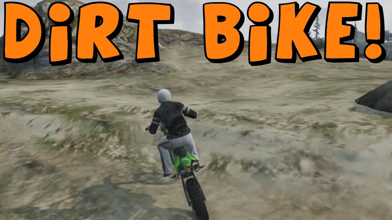 Grand Theft Auto 5 | Sanchez/Dirt Bike Freeroam/Off-Roading | Landed a  Backflip! - YouTube