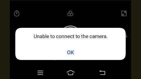 How To Fix Unable To Connect camera Vivo Phone !! unable to connect to the camera vivo