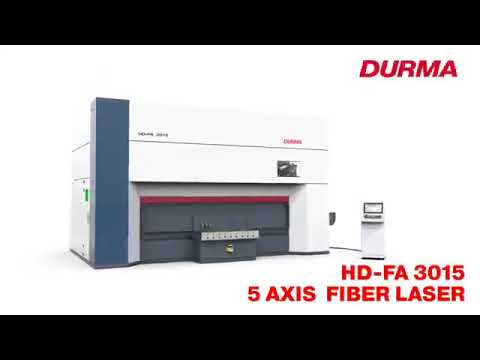 Durma Fiberlaser HD-FA 3015 med 5-axligt skärhuvud.