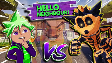 CHIPMUNK vs HALLOWEEN CRASH BANDICOOT | Hello Neighbor Mod