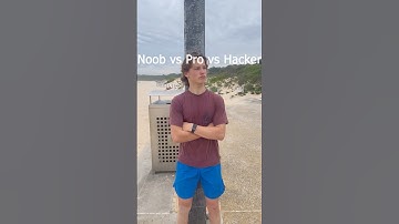 NOOB VS PRO VS HACKER FLIPS #flip #viral #foryou #sendit #trampoline #noobvsprovshacker #funny