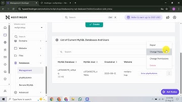 How To Optimize MySQL Settings in Hostinger