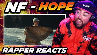 Video thumbnail of "RAPPER REACTS to NF - HOPE (Official Music Video)"