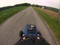 100+ mph lawnmower gets smoked by a 200cc bullet