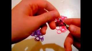 how to make a criss cross bracelet (hook only)