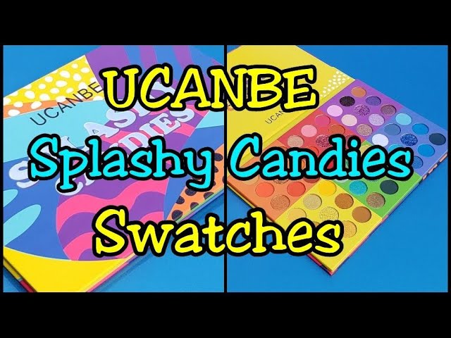 UCANBE Exotic Flavors Eyeshadow Palette Swatch Video Easy, Breezy