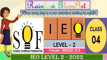 IEO Level 2 | 2022 | Class 4 | SOF IEO | Previous Year | #ieo #sofolympiad #englisholympiad #level2