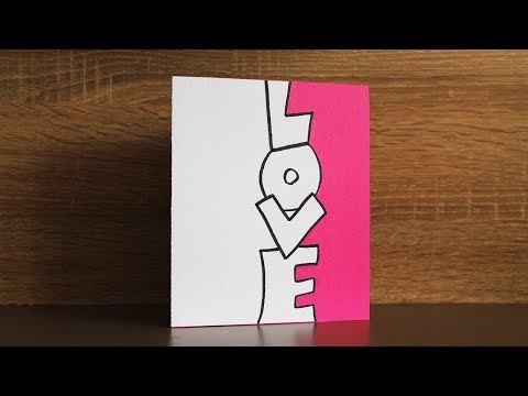 How To Make Love Cards For Boyfriend - Handmade Cards For Love