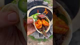 ⁣Surf and Turf Fajitas | Over The Fire Cooking by Derek Wolf #sponsored