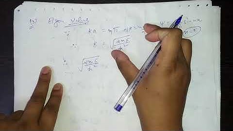 Potential in One Dimensional Box Part-3 for B.sc 3rd year by Sapna Agarwal