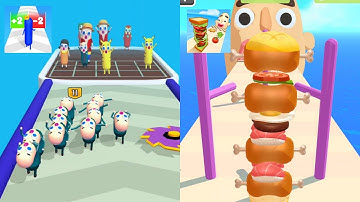 Merge Master: Monster Run |Sandwich Runner - Part 2 - Loki  Gameplay Walkthrough (iOS and Android)