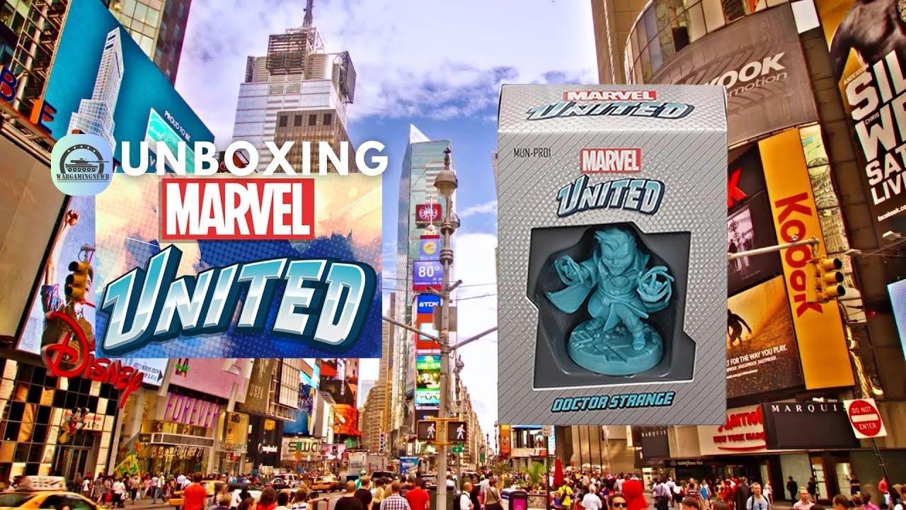 Unboxing Marvel United Doctor Strange [Unboxing] - YouTube