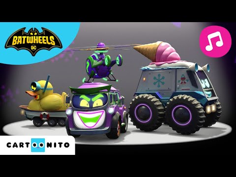 Запознай се със злодеите  | Batwheels |  Музикално видео за деца | Cartoonito | Анимация за деца